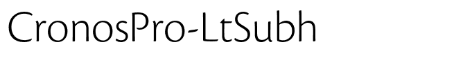 CronosPro-LtSubh