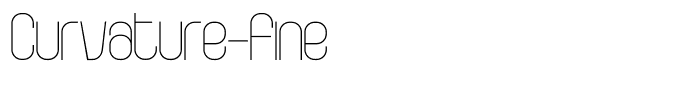Curvature-Fine
