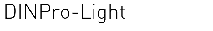 DINPro-Light