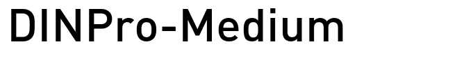 DINPro-Medium