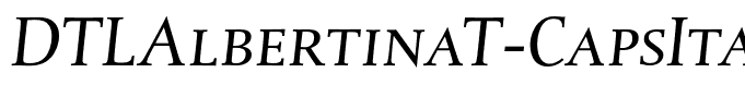 DTLAlbertinaT-CapsItalic