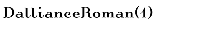DallianceRoman(1)