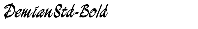 DemianStd-Bold