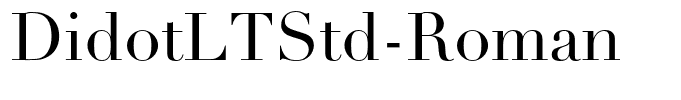 DidotLTStd-Roman