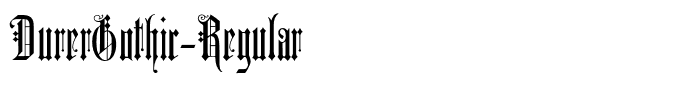 DurerGothic-Regular