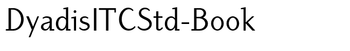 DyadisITCStd-Book