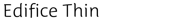 Edifice Thin