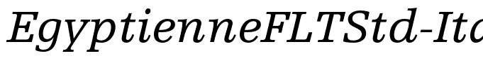 EgyptienneFLTStd-Italic