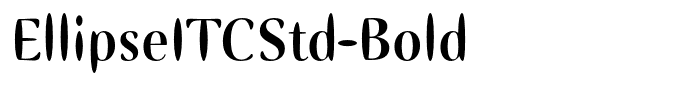 EllipseITCStd-Bold