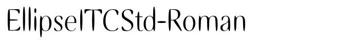 EllipseITCStd-Roman