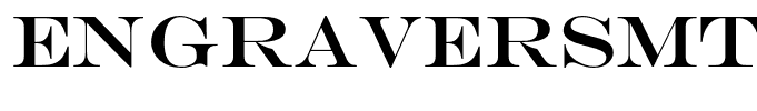 EngraversMTStd