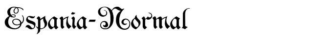 Espania-Normal