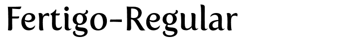 Fertigo-Regular