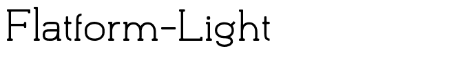 Flatform-Light