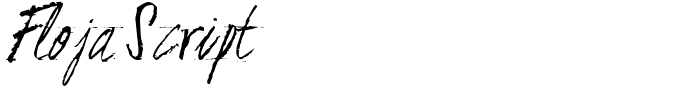 Floja Script