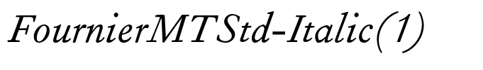 FournierMTStd-Italic(1)