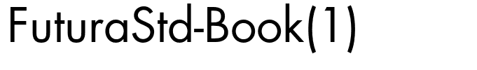 FuturaStd-Book(1)
