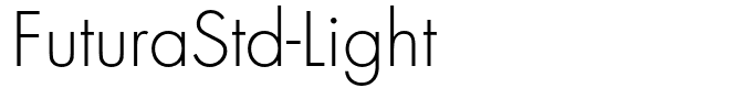 FuturaStd-Light