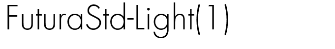 FuturaStd-Light(1)