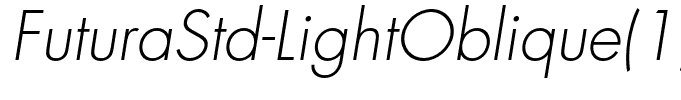 FuturaStd-LightOblique(1)