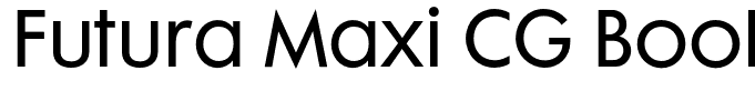 Futura Maxi CG Book