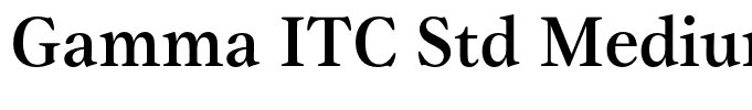 Gamma ITC Std Medium
