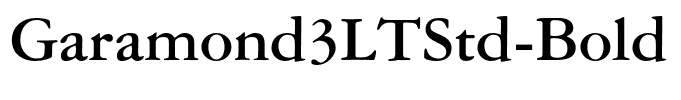 Garamond3LTStd-Bold