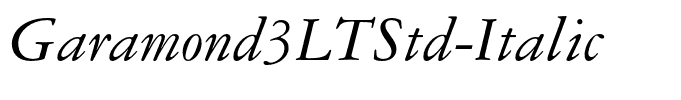 Garamond3LTStd-Italic