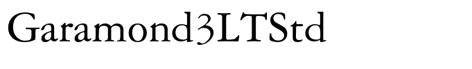 Garamond3LTStd