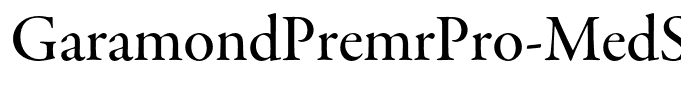 GaramondPremrPro-MedSubh