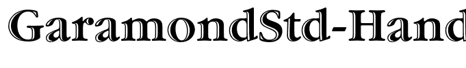 GaramondStd-HandtooledBold