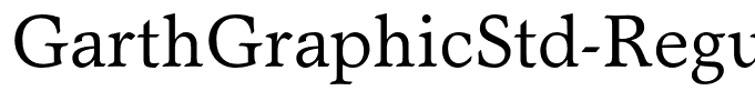 GarthGraphicStd-Regular