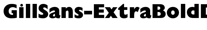 GillSans-ExtraBoldDisplay