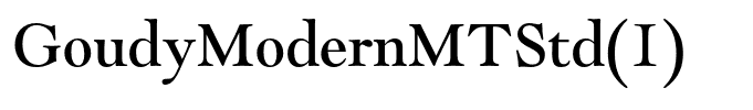 GoudyModernMTStd(1)