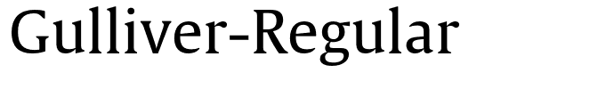 Gulliver-Regular
