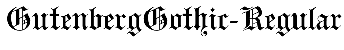 GutenbergGothic-Regular