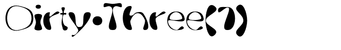 Dirty-Three(1)
