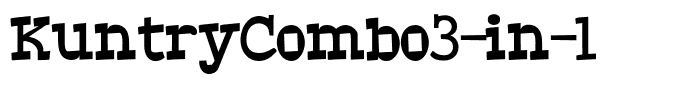 KuntryCombo3-in-1