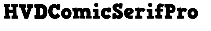 HVDComicSerifPro