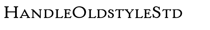 HandleOldstyleStd