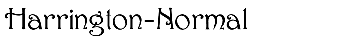 Harrington-Normal