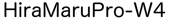HiraMaruPro-W4