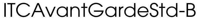 ITCAvantGardeStd-Bk