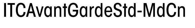 ITCAvantGardeStd-MdCn