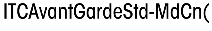 ITCAvantGardeStd-MdCn(1)