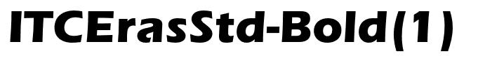 ITCErasStd-Bold(1)