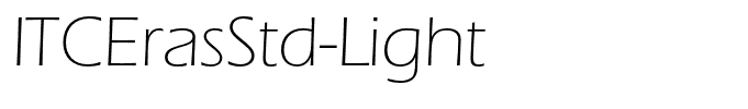 ITCErasStd-Light