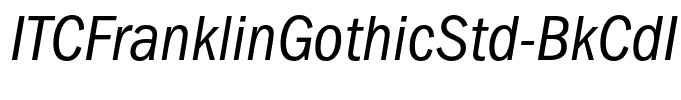 ITCFranklinGothicStd-BkCdIt(1)