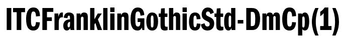 ITCFranklinGothicStd-DmCp(1)
