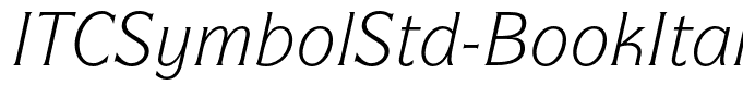 ITCSymbolStd-BookItalic(1)